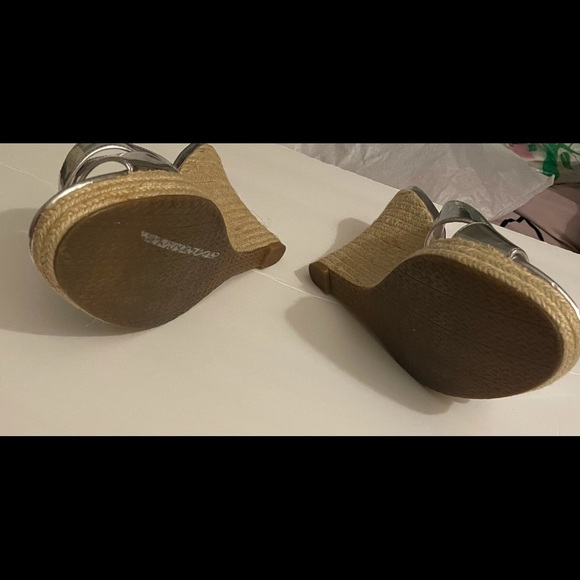 Michael Kors Silver Mules - Picture 14 of 14